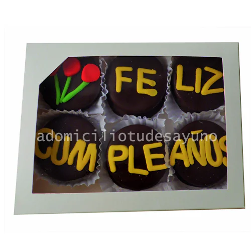 Alfajores cumpleaños