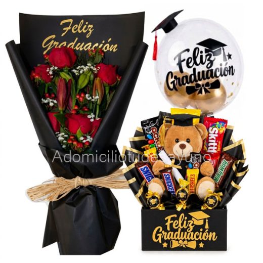 Flores de graduación