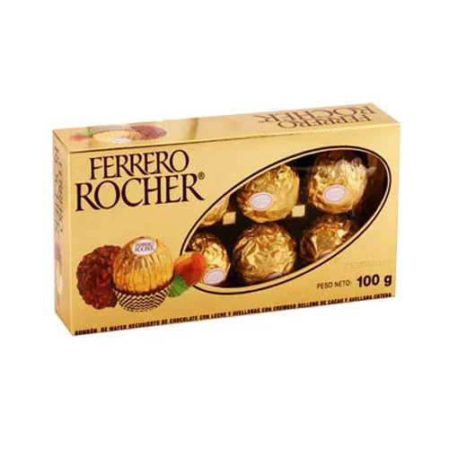 Chocolate Ferrero Rocher 100 grs