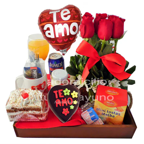 Desayuno y rosas 3